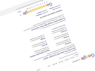 Google 來個桶滾彩蛋